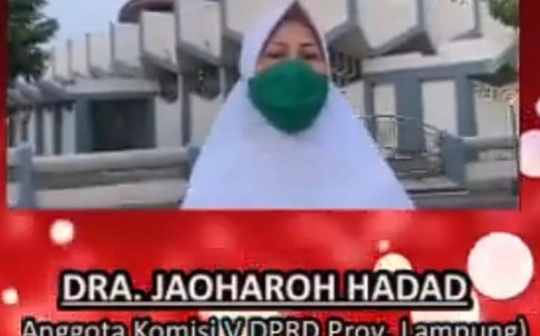 Dra. Jaoharoh Hadad (Anggota Komisi V DPRD Prov. Lampung)