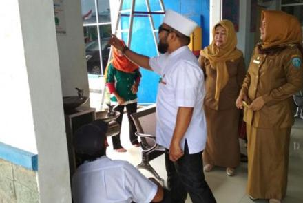 Fasilitas layanan baru yang terpasang di RSUD kota Bengkulu yakni, Air kran langsung minum (Drinking water)