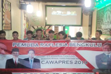 Beberapa Pemuda Raflesia Dukung CT jadi Cawapres Dampingi Jokowi