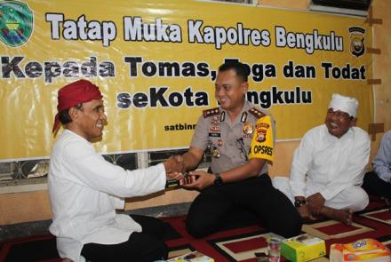 Kapolres Bengkulu Ajak Sukseskan Pemilu 2019 Tanpa Hoax