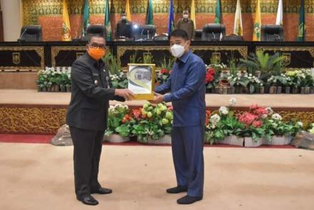 DPRD Provinsi Riau Gelar Rapat Paripurna Penyampaian Laporan Hasil Kerja Pansus