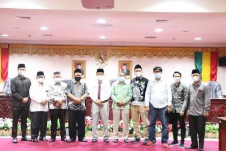 Wakil Ketua DPRD Provinsi Riau Terima Konsultasi Komisi I Dan III DPRD Kabupaten Bengkalis