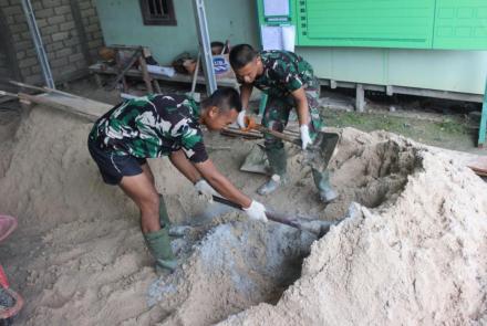 Anggota Yonif Raider 631 Antang Ungkap Pengalaman Gabung TMMD