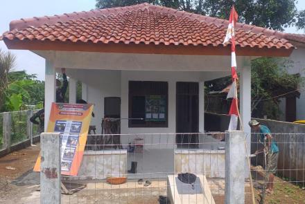 Perbaikan Posyandu TMMD Dilengkapi Fasilitas Listrik dan Air
