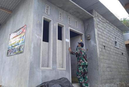 Rumah Ibu Riati Sudah Kelihatan Bagus