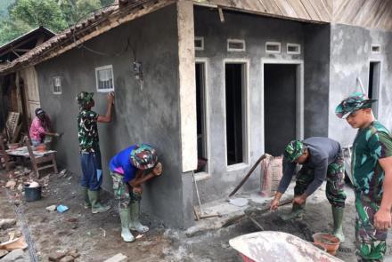 Satgas TMMD 112 Kodim 0818 Berpacu Dalam Waktu