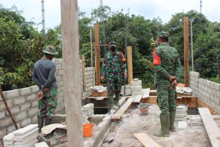 Dansatgas TMMD Reguler ke 112, Sampaikan Realisasi Sasaran Fisik