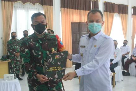 TMMD ke-112 di Kabupaten Gunung Mas Resmi Dibuka