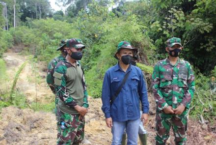 Pembukaan Badan Jalan Proyek TMMD Tuntas, Dinas PU Lakukan Evaluasi