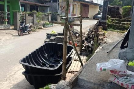 Septic Tank Biofilter Milik Bapak Mian Siap Dipasang