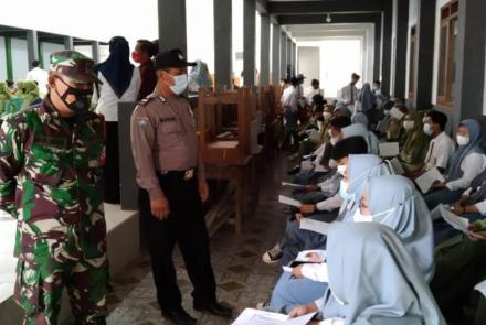 Kodim 0818 Terus Sukseskan Gerakan Vaksinasi 