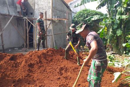 Rehab Rutilahu Program TMMD di Bedahan Hampir Rampung