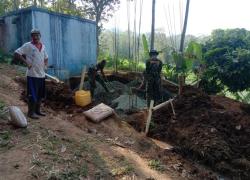 Satgas TMMD 112 Buat Tandon Air Kedua